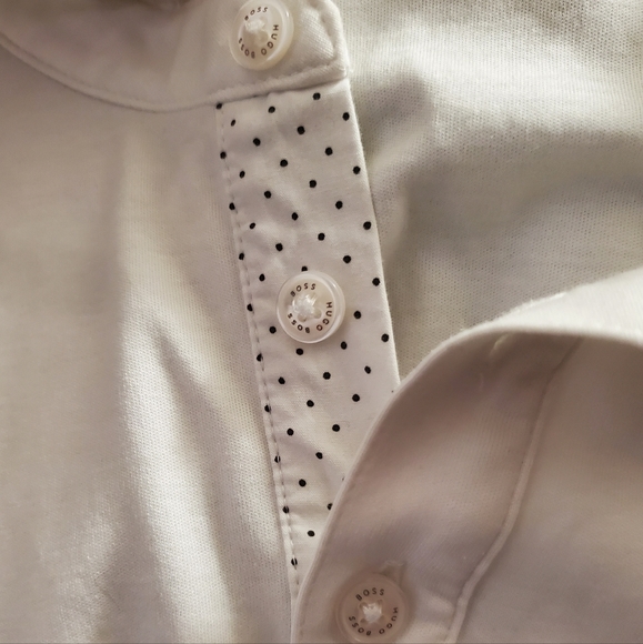 Boss Hugo Boss Prout 06 Regular Fit White Polo. - Picture 12 of 16
